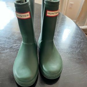 Original Hunter boots worn one season